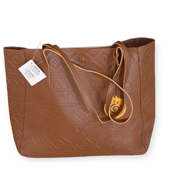 Disney Bags Disney The Lion King Baby Simba Brown Faux Leather